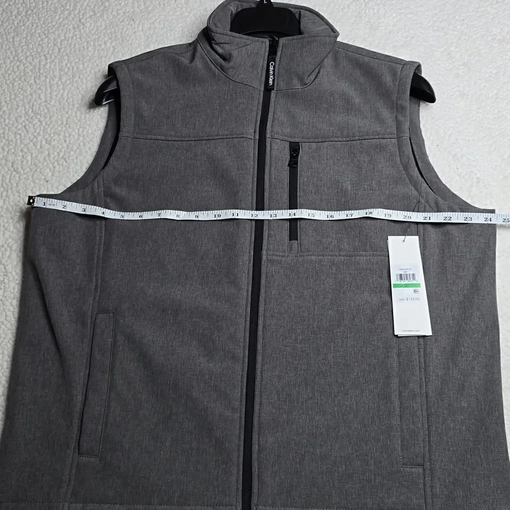 NWT Calvin Klein Men's Infinite Stretch Soft Shell Vest Size Large